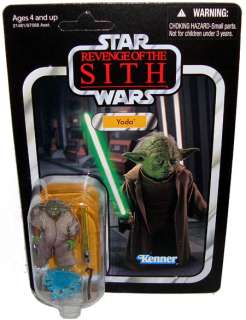 Star Wars Vintage Collection 2010 Yoda Figure ROTS Toy  
