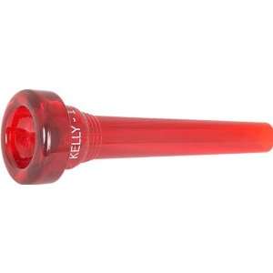  Kelly Trumpet 1 1/2C Mouthpiece, Crystal Red Musical 