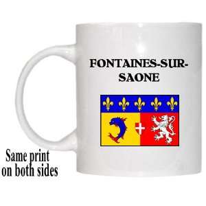  Rhone Alpes, FONTAINES SUR SAONE Mug 