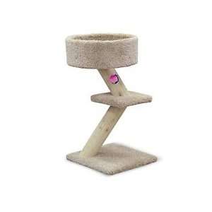  Cat Pedestal with Bed and Ball