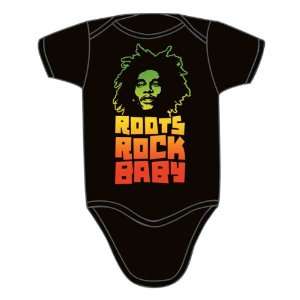  BOB MARLEY ROOTS ROCK BABY INFANT ONE PIECE BODYSUIT: Baby