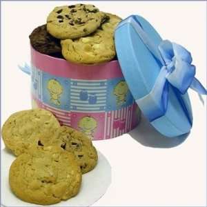  New Baby Gift Box of Cookies (Color=Blue): Baby
