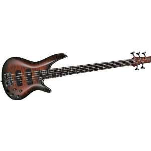  Ibanez Sr405qm Soundgear 5 String Electric Bass Charcoal 