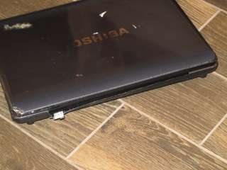 BROKEN Toshiba Satellite A305 S6872 15.4 Laptop Core 2 Duo 3GB RAM 