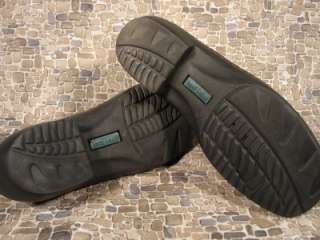   European Comfort Shoe Espresso Leather Comfort Loafer sz 8.5M  