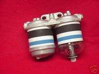 Cav Style Dual Fuel Filter Assembly New  