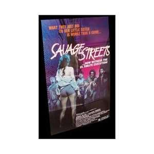  Savage Street (Style B) Folded Movie Poster 1984 