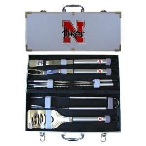  Nebraska Cornhuskers NCAA 8pc. BBQ Set w/Case Sports 