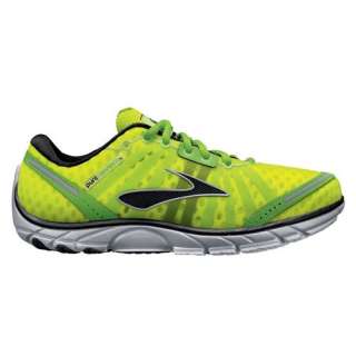 Womens Brooks PureConnect Athletic Running Shoes Neon Yellow  