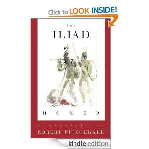 The Iliad The Fitzgerald Translation Homer, Robert Fitzgerald 