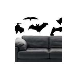  Bats halloween wall stickers