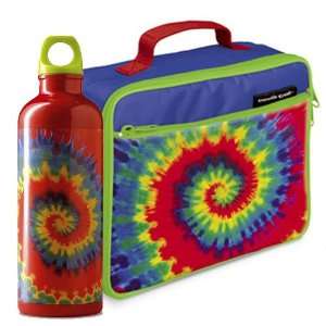 Crocodile Creek Youth Tie Dye Lunchbox and Stainless Drink 