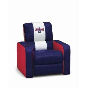 New York Giants Recliner   2007 Super Bowl Champs Dreamseat Home 