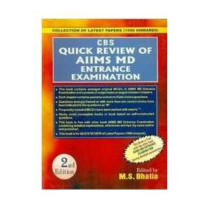  CBS Quick Review of AIIMS MD Entrance Examination 