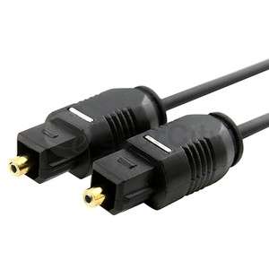   MALE TO TOSLINK MALE DIGITAL AUDIO OPTICAL CABLE FIBER OPTIC 3  