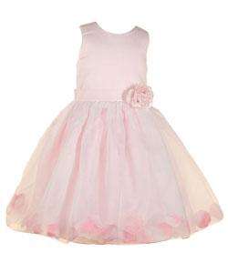 Sophias Style Girls Pink Flower Girl Dress  Overstock