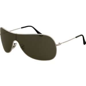 Ray Ban RB3211 Highstreet Shield Sunglasses/Eyewear   Gunmetal/Gray 
