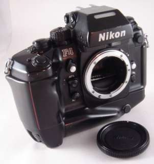 nikon f4 f4s film camera body with a type e focusing screen a front 