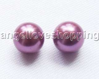 10mm round mother of pearls earring ss925 sterling silver stud  