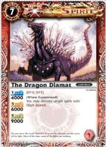 Battle Spirits TCG Foil Rare The Dragon Diamat 024/149  