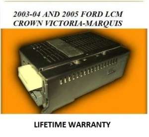 2003 FORD CROWN VICTORIA LCM LIGHT CONTROL MODULE 03  