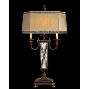   Candelabra Table Lamp, 2 Light, 200 Total Watts, Gold Home