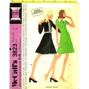   Sewing Pattern Misses Dress Size 12   Bust 34: Arts, Crafts & Sewing