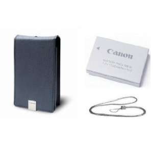  Canon PSC 1000 Deluxe Blue Leather Case for the Canon SD1000 