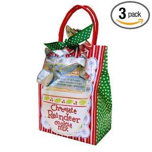 Pelican Bay Holiday Cookie Mix, Chocolate Reindeer, 13 Ounce (Pack of 