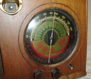 1936 Marshall Vintage Tube Radio Model 124  