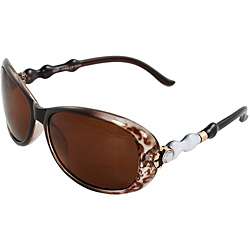   Brown and White 2tone Frame Brown Lenses for Women  
