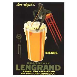  Brasserie Lengrand by Unknown 20x28