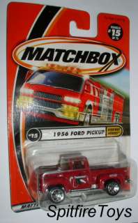 MATCHBOX #15 1956 56 FORD PICKUP TRUCK HEAVY! LOW S&H! 035995307827 