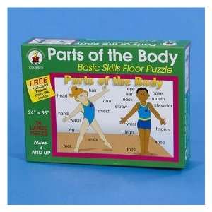 Parts of the Body   Floor Puzzle : Toys & Games : 