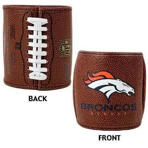  Denver Broncos NFL 2pc Football Can Holder Set