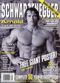   bodybuilding muscle/ARNOLD SCHWARZENEGGER Special (with poster) 1997