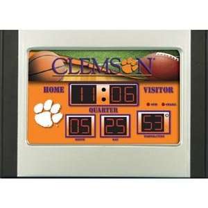 Clemson Scoreboard Alarm Clock:  Sports & Outdoors