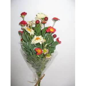  Artificial floral bouquet, bright colors: Arts, Crafts 