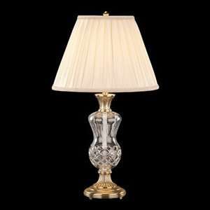 Waterford 1091893100 Versailles Brass Thistle Crystal Table Lamp from 