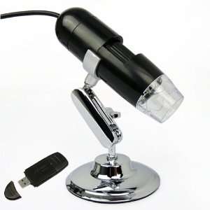  USB Digital Microscope with Stand Card Reader (Up to 2.0 