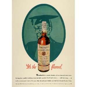  1936 Ad Schieffelin Co. Teachers Highland Cream Whisky 