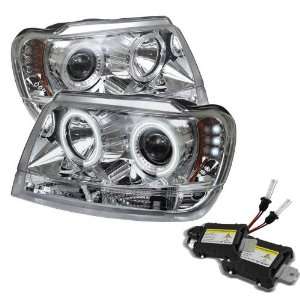 6000K Xenon HID Performance Headlights Package for Jeep Grand Cherokee 