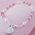 Breast Cancer Awareness Designer Bangle Bracelet  