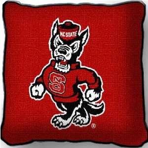  North Carolina State University Jacquard Woven Pillow   17 