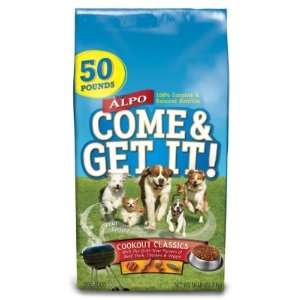   Come & Get It! Cookout Classics Dog Food   50 lbs: Office Products