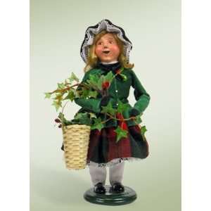 Byers Choice Carolers   Girl with Holly and Ivy:  Home 