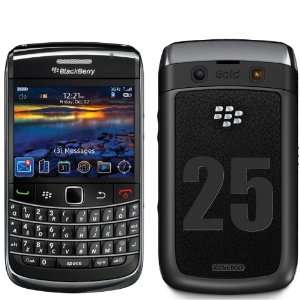  Number 25 on BlackBerry Bold 9700 Phone Cover (Black 