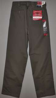 ARROW Mens flat front khaki pants Size 30 x 31.5 NWT  