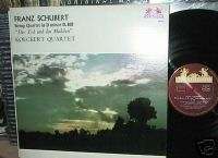 HELIODOR LP 89 523 SCHUBERT   Death & Maiden   Koeckert Quartet   NM 