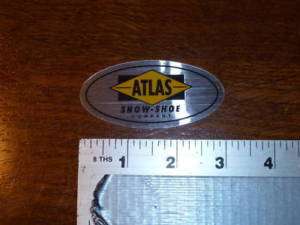 Atlas SnowShoe small logo Sticker Decal  